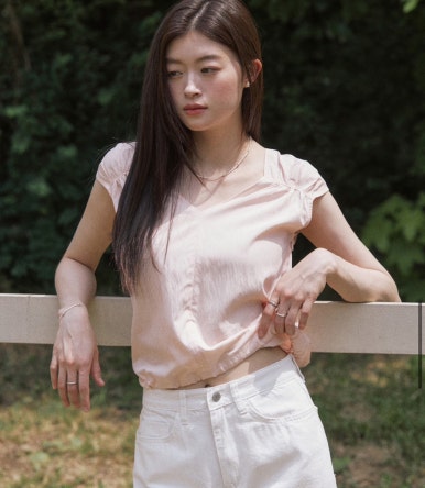 퍼프 티셔츠